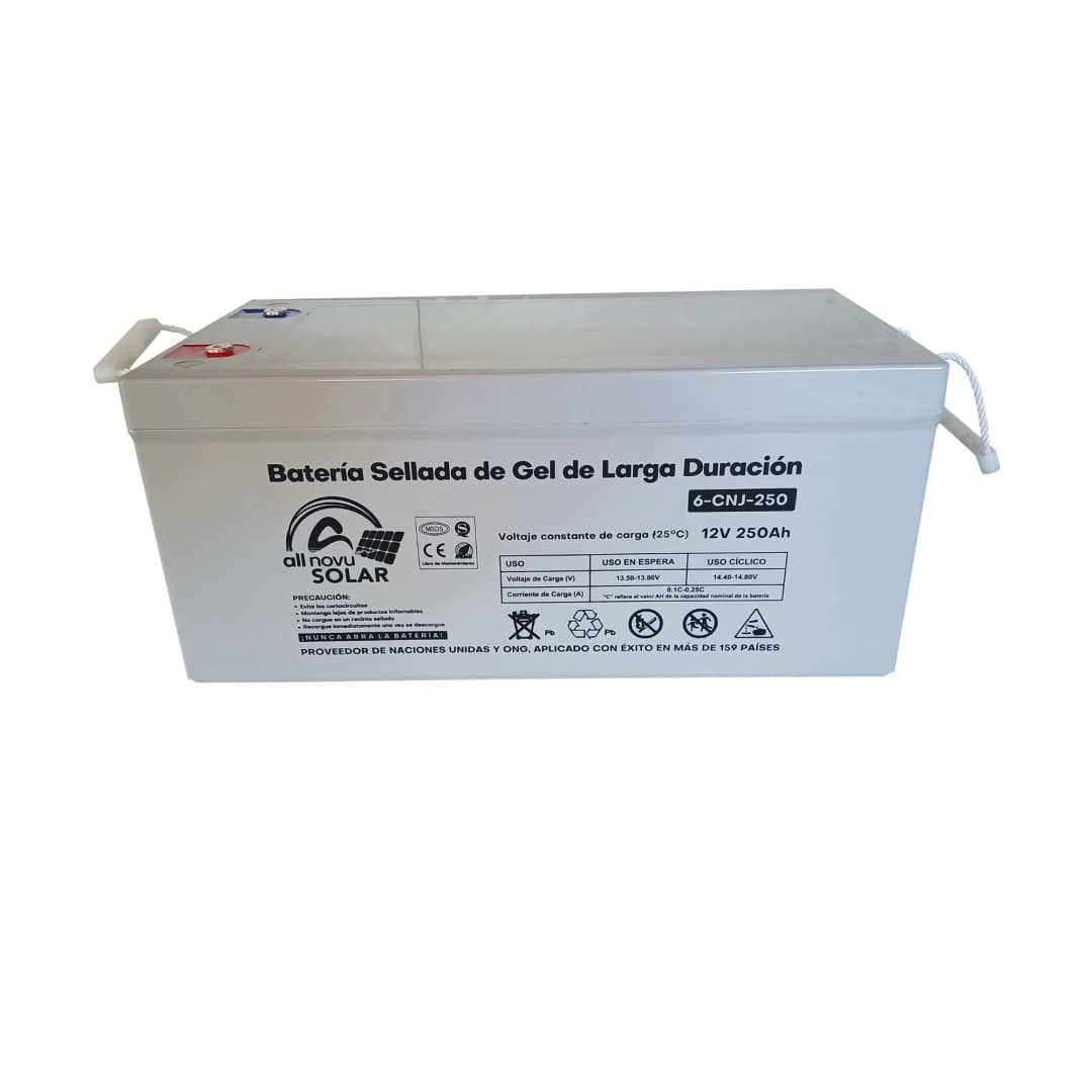 Batería De Gel 12V-250A Allnovu