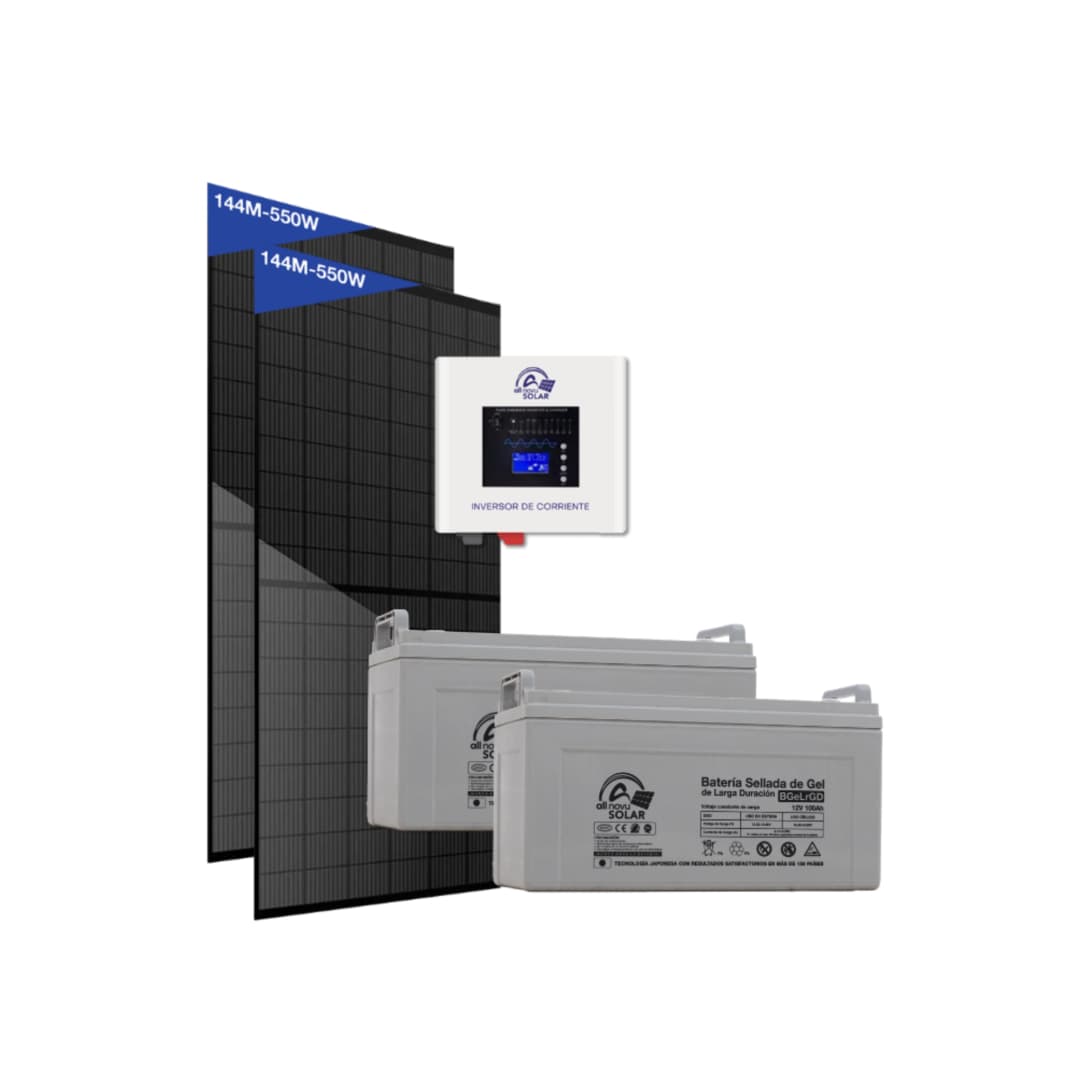 KIT SOLAR ALL NOVU 1.5 KW – Pack 1