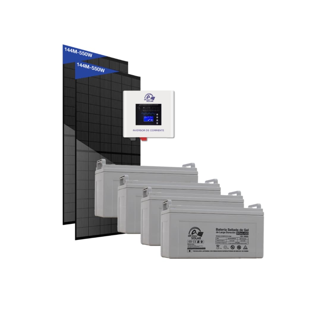 KIT SOLAR ALL NOVU 1.5 KW – Pack 2