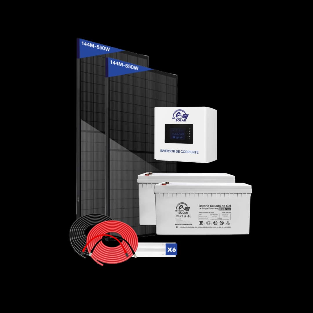 KIT SOLAR ALL NOVU 1.5 KW 500Ah