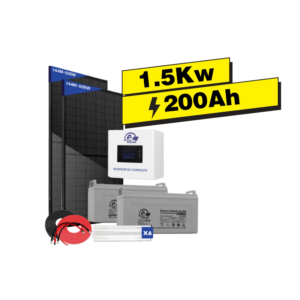 Kit Solar All Novu 1.5 Kw