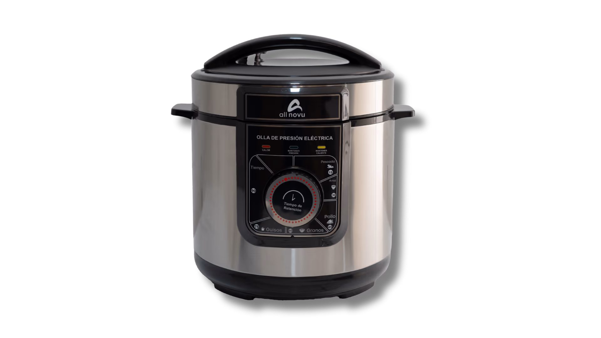 Olla Multifunción Inox Botón 6L Allnovu