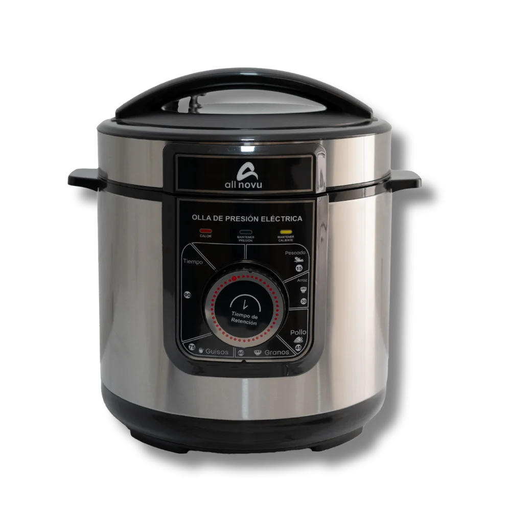 Olla Multifunción Inox Botón 6L Allnovu